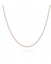 Spero London - Sterling Rope Chain Necklace - Lyst