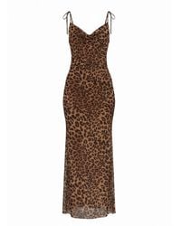 Alia Studio - Énigme Maxi Mesh Dress - Lyst