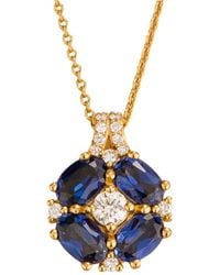 Juvetti - Pristi Necklace Sapphires & Diamonds - Lyst