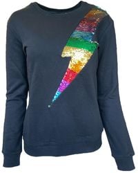 Any Old Iron - Reversible Sequin Lightning Sweatshirt - Lyst