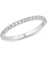 SALLY SKOUFIS - Highbeam Midi Ring With Made Cz Diamond Stimulant - Lyst