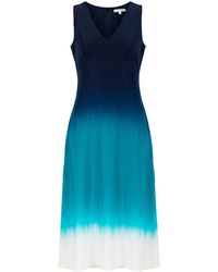 VAAI - Ombre Silk Slip Dress - Lyst
