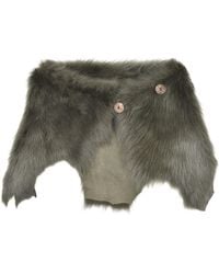 Owen Barry - Sheepskin Shrug Scarf Ailsa Wrap - Lyst
