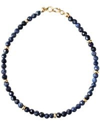 Herself Collections - 14K Starry Sapphire Bracelet - Lyst