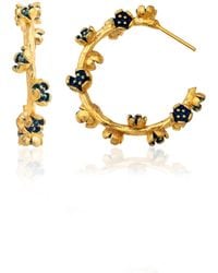 Milou Jewelry - Scarlet Flower Earrings - Lyst