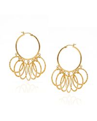 Jaredjamin - Zephyr Textured Multi-Ring Hoop Earrings - Lyst