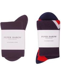 Peper Harow - Made in England - Two Pairs Wool Socks Bundle – Ski & Boot - Lyst