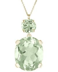 Augustine Jewels - Vermeil Amethyst Drop Necklace - Lyst