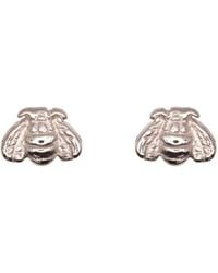 VicStoneNYC Fine Jewelry - Cute Happy Bee Earrings - Lyst