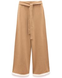 Peraluna - Rumi Waistbanded Knit Trousers - Lyst