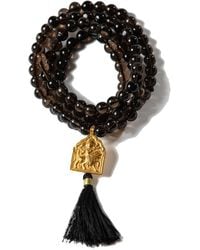 Goddess Charms - Protection & Power Mala Durga Smoky Quartz - Lyst