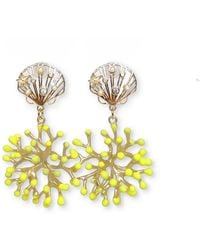 Malolo Jewelry - Fire Coral Earrings Star - Lyst