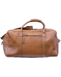 LeatherCo. - Leather Travel Overnight Bag - Lyst