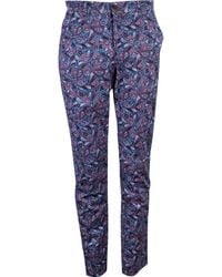 lords of harlech - Charles Skull Paisley Pants - Lyst