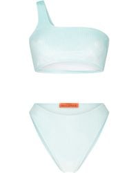 Maison Tangerine - Mykonos Velvet Swimsuit Mint Bikini - Lyst