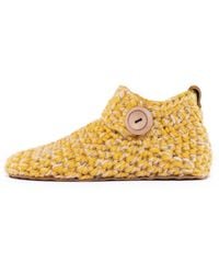 Kingdom of Wow - Handmade Ankle Boot Wool Slippers For - Lyst
