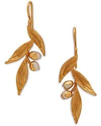 Dhwani Bansal - Haya Earrings With Baroque Pearls - Lyst