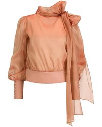 Lita Couture - Flawless Bow Blouse - Lyst