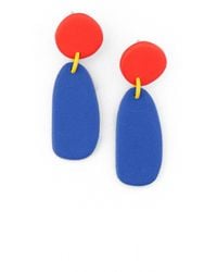 By Chavelli - Miro Drop Earrings - Lyst