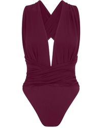 Room 24 - Rachel One Piece Bordeaux - Lyst