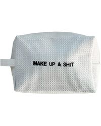 Lilly Loves - Embroidered Make Up & Shit Washbag - Lyst