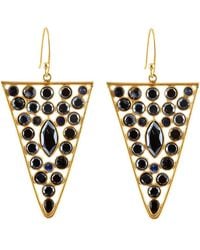 Opium Jewels - Jali Shard Cocktail Earrings - Lyst