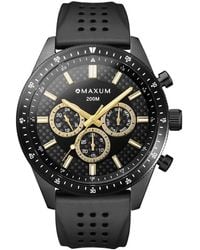 Maxum - Lansdowne Back Silicone Multifunction Watch - Lyst