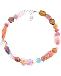 Mineralgems•Studio - Moss Agate Necklace - Lyst