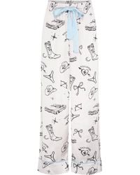 Wild Lovers - Tia Pjyama Trousers - Lyst