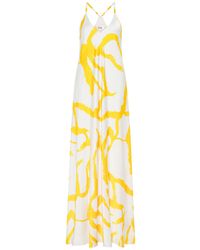 Belyed Handcraft - Clara – Silk Maxi Dress By Belyed - Lyst