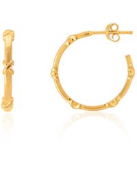 Auree - Deia Piccolo Vermeil Kiss Hoop Earrings - Lyst