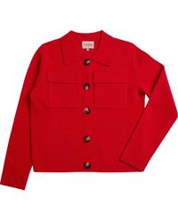 Porridge Knitwear - Wool Rebecca Jacket - Lyst