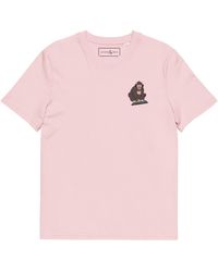 Anchor and Crew - Cotton D J Monkey Organic Cotton Embroidered T-Shirt - Lyst