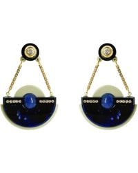 Gissa Bicalho - Handmade Acrylic Earring Pendant Nebula - Lyst
