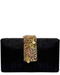 Simitri - Heirloom Beaded Fringe Clutch - Lyst