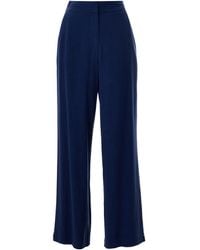 Louche - Tilde Linen Mix Wide Leg Trousers - Lyst