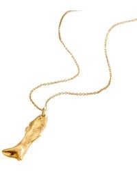 Posh Totty Designs - Small Fortune Fish Pendant Necklace - Lyst