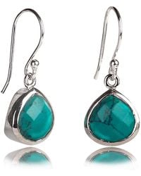 The Jewellery Store London - Pear-Shaped Earrings - Lyst