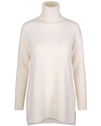 tirillm - Abby A Line Long Turtle Neck Pullover, Off - Lyst