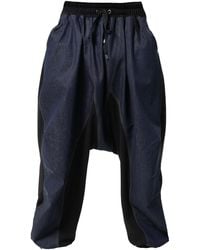 Metamorph - Denim Harem Pants - Lyst
