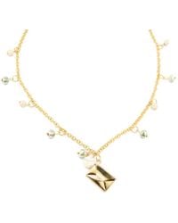 ADIBA - The Love Letter Pendant Handmade Necklace - Lyst