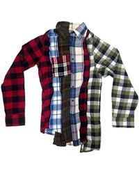 Zasta Studio - Deconstructed Flannel Shirt - Lyst