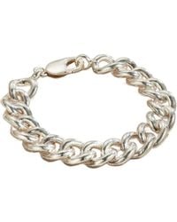 Posh Totty Designs - Heavy Curb Chain Bracelet - Lyst
