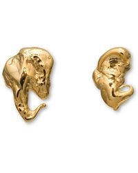 EVA REMENYI - Euphoria Elephant Earrings 14K - Lyst