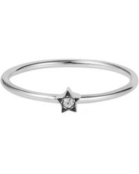 Lee Renee - Tiny Star Ring - Lyst