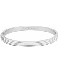 Nialaya - Gentleman Bangle - Lyst