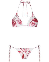 Aguaclara - Rouge Triangle Top - Lyst
