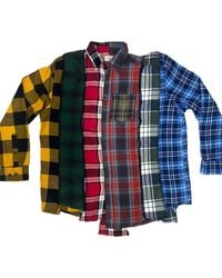 Zasta Studio - Deconstructed Flannel Shirt F - Lyst