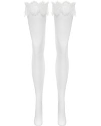 Perilla Lingerie - Grisella Stockings Off - Lyst
