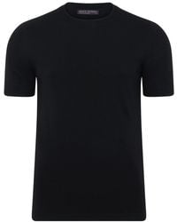 Paul James Knitwear - Superfine Merino Wool Illario Knitted T-Shirt - Lyst